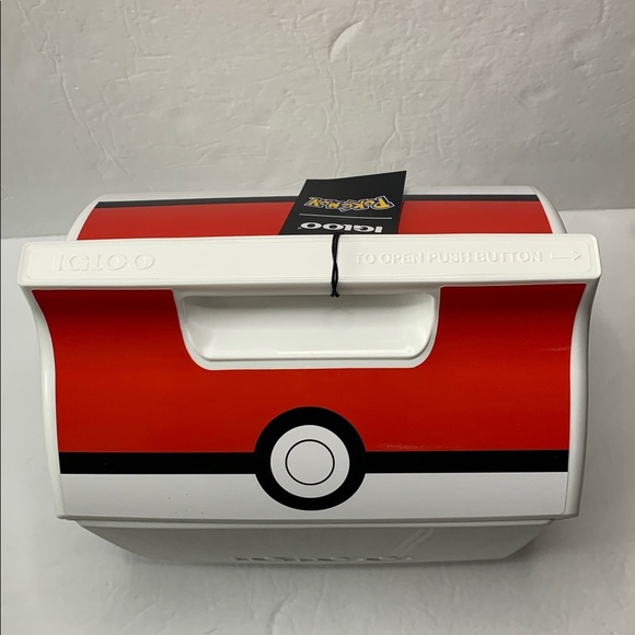 Igloo 7 Qt Playmate Cooler Pokémon Poke Ball NWT - Picture 6 of 12